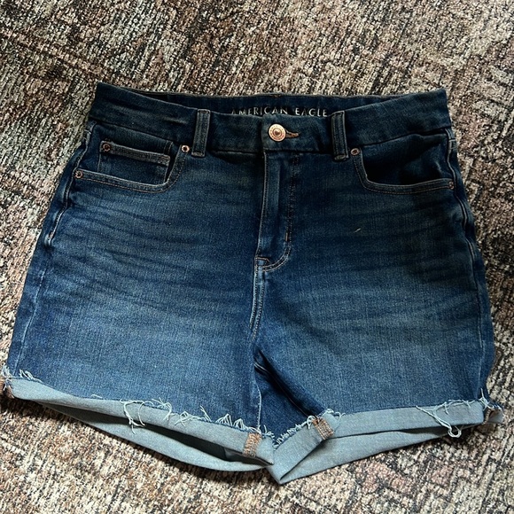 3 pairs of American eagle Jean shorts size 8 - Picture 7 of 8